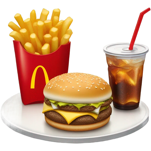 McDonald’s meal  emoji