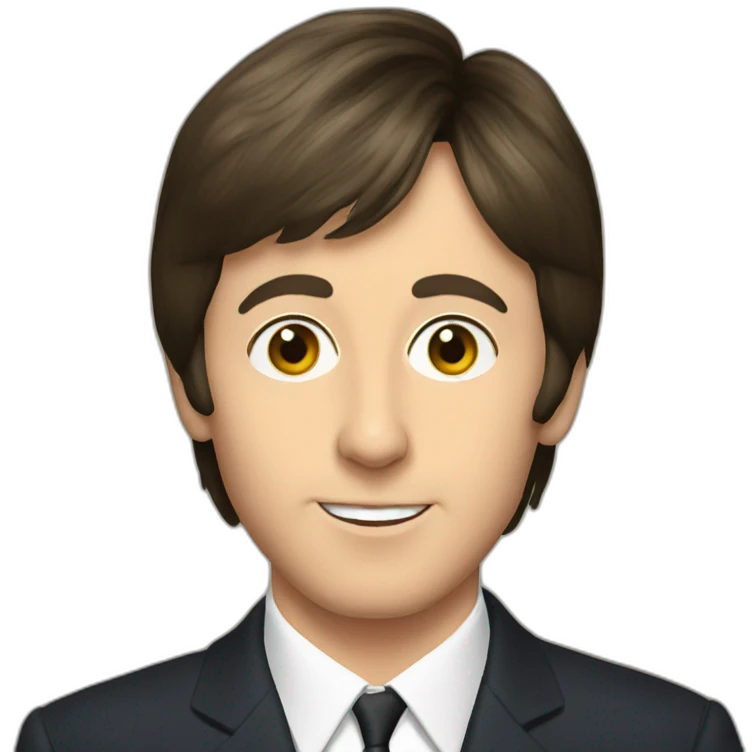 Young Paul McCartney emoji