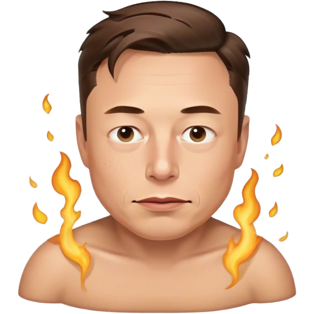 Elon musk pooping emoji