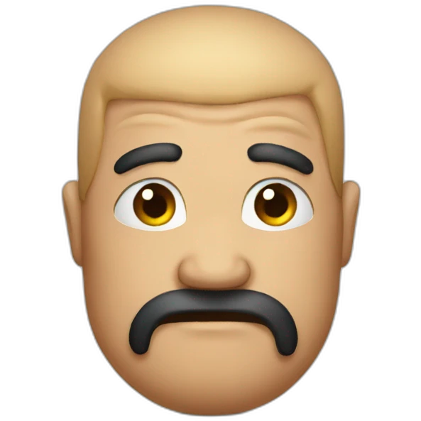 Two bulging emoji