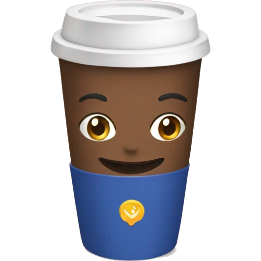 travel coffee cup emoji