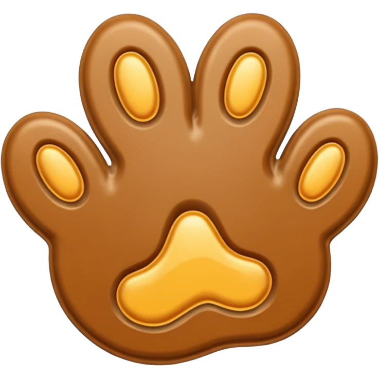 ionly the pawprint emoji