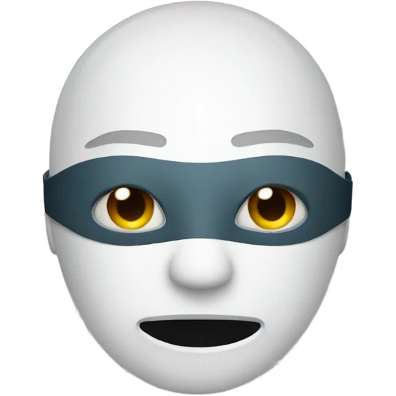 FACE WITH MASK emoji