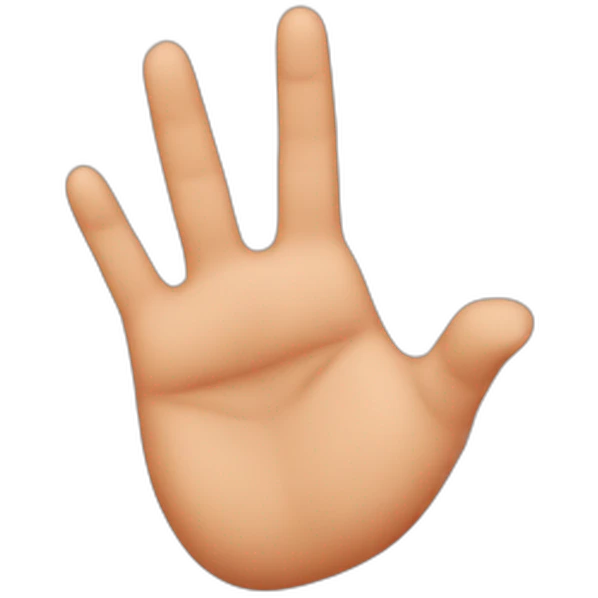 fingers forming a heart emoji