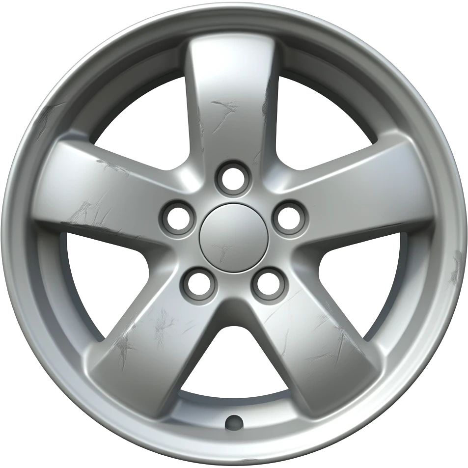 make the rims have bad curb rash emoji