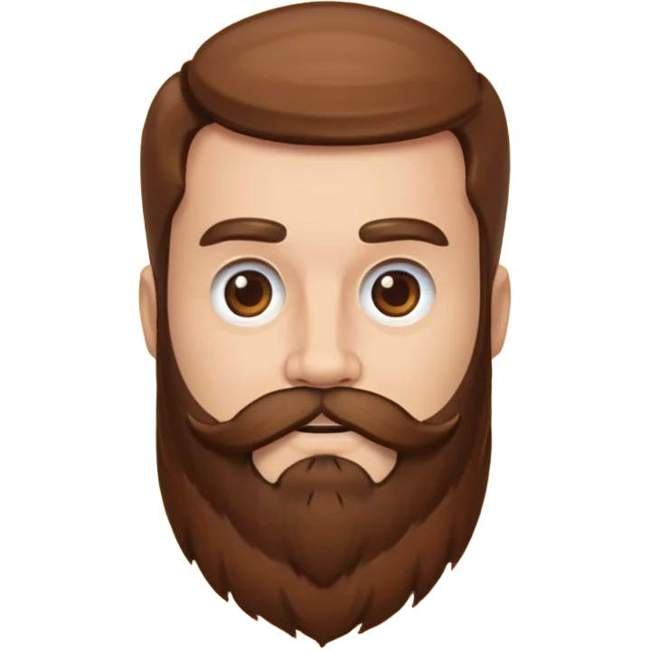 an epic beard emoji