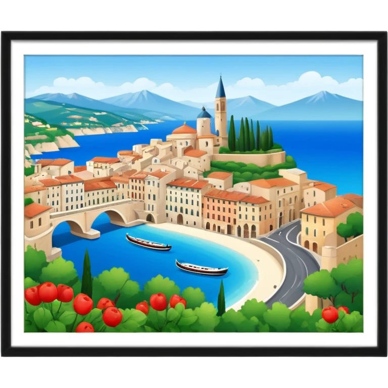 france and italy emoji