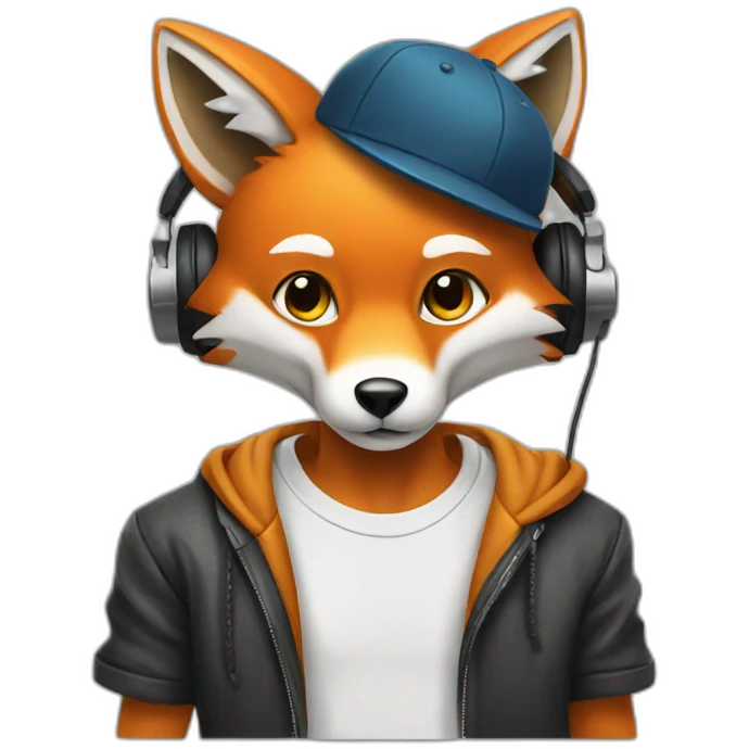 Dj fox emoji