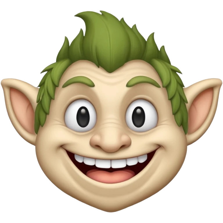 Troll face emoji