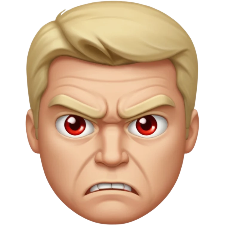 angry serious man emoji