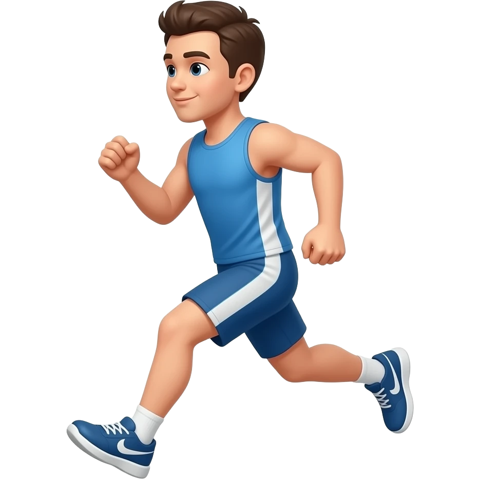 A runner emoji