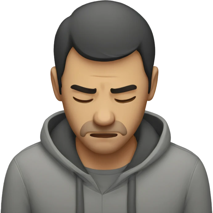 exhausted man emoji