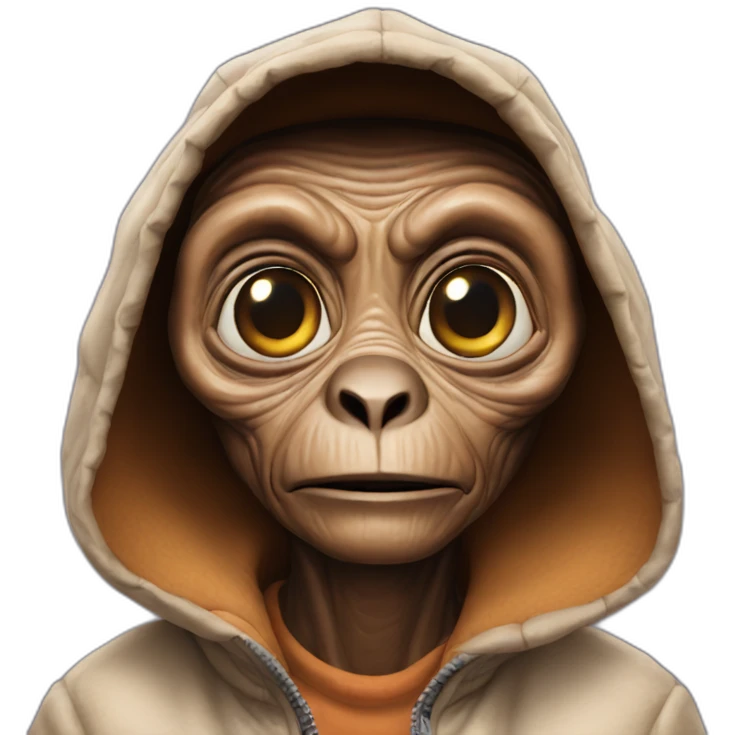 E.T. the Extra-Terrestrial emoji