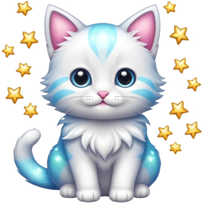Sparkles and tiny kittens  emoji