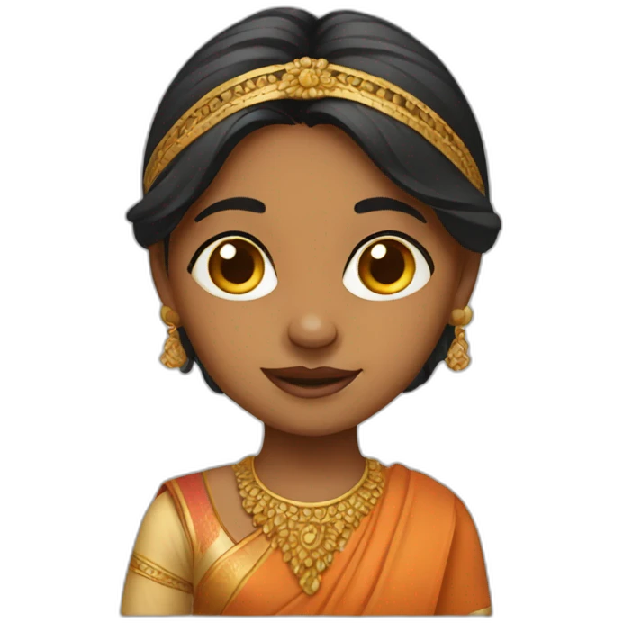 Indian girl emoji