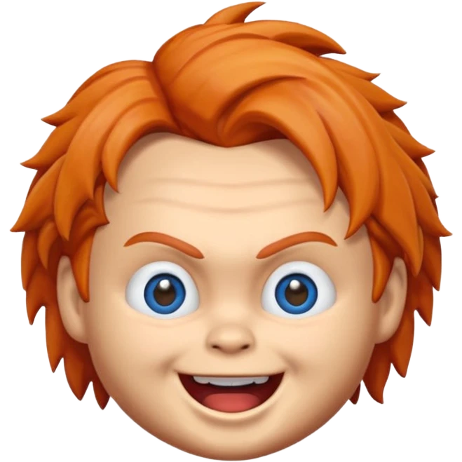 Un emojin de chuky emoji