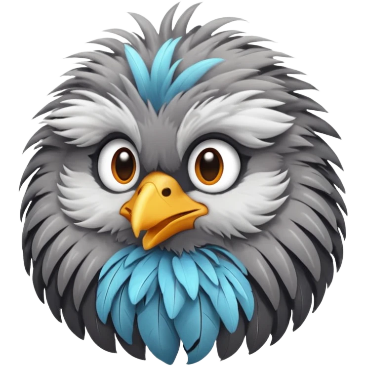 گربه پرنده  emoji
