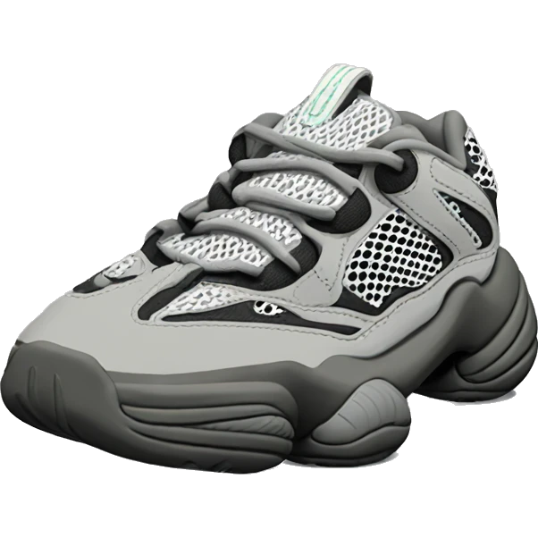 yeezy 500 granite emoji