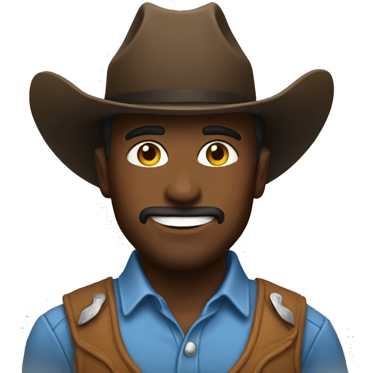 un cowboy  emoji