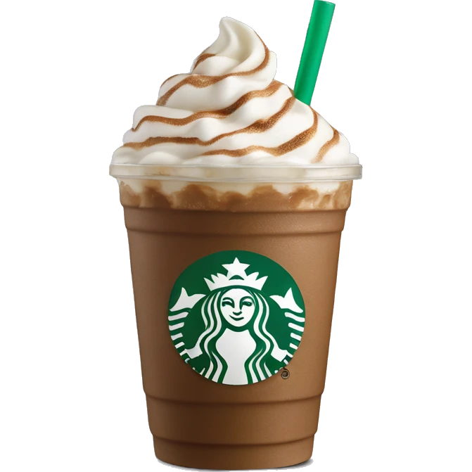 starbucks frappucino emoji