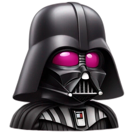 pink darth vader emoji
