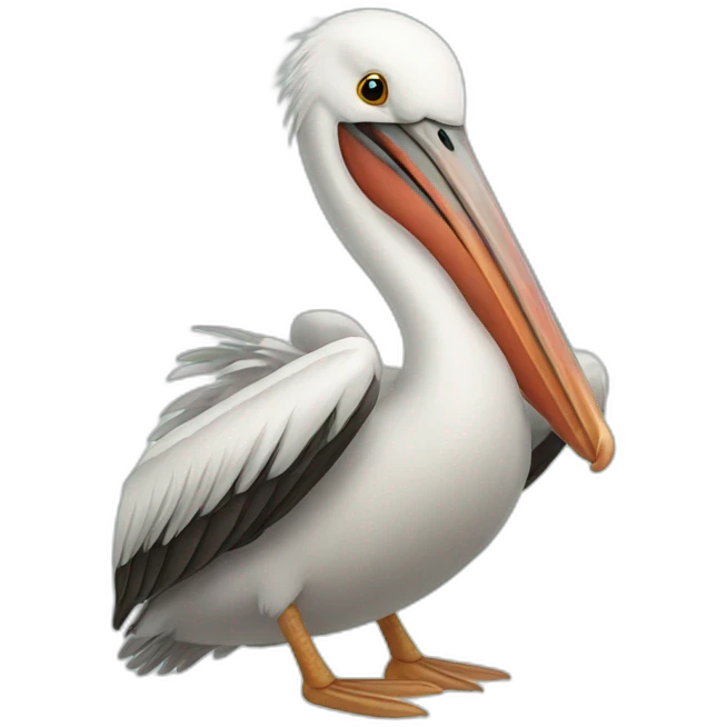 cute pelican emoji