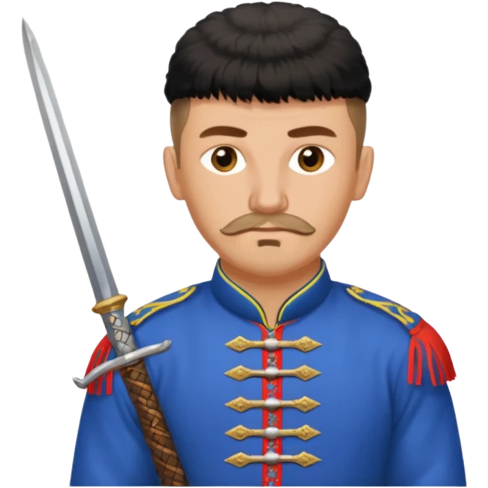 Ukrainian Cossack emoji
