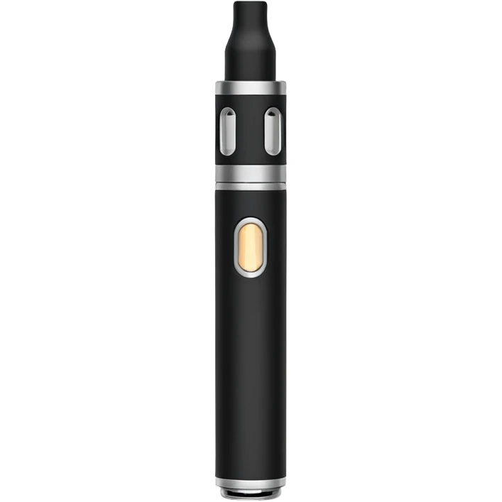 black simple Electronic cigarette emoji