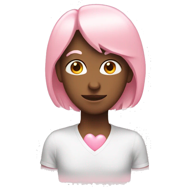 light pink heart emoji emoji