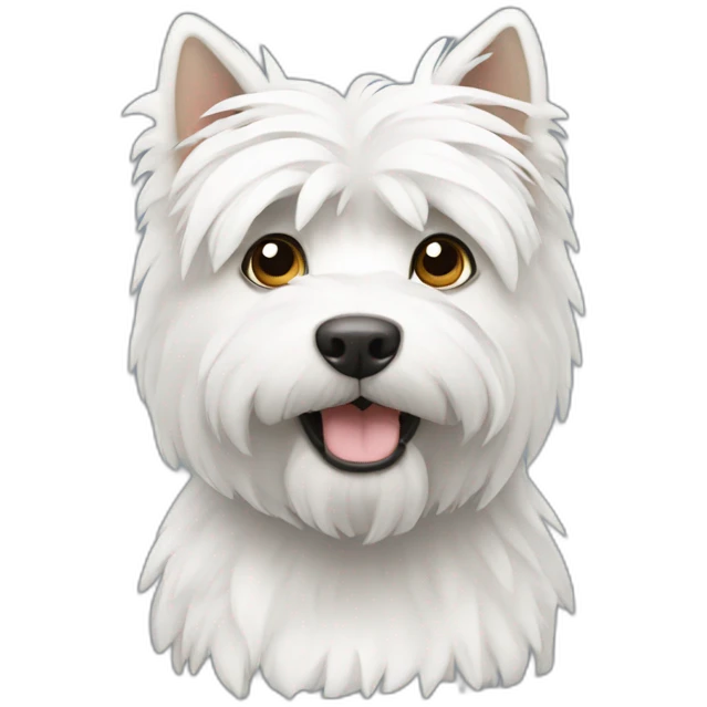 West highland white emoji