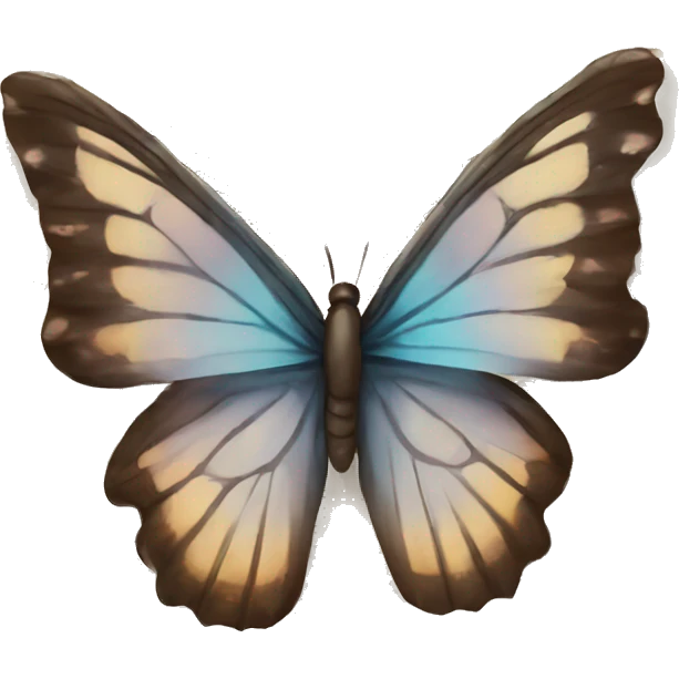 Libro con mariposas volando  emoji
