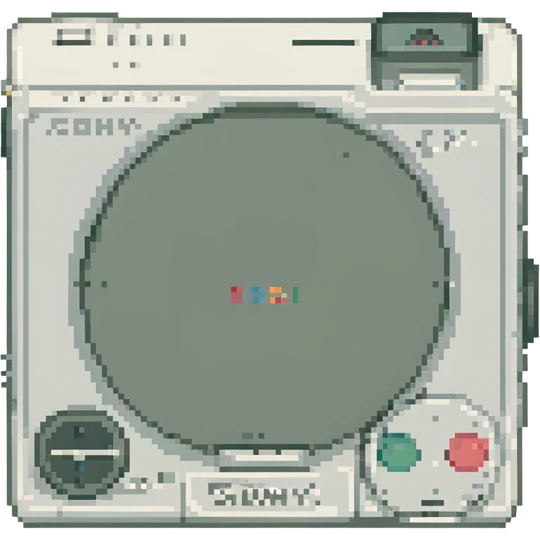 белый плеер Sony, no background emoji