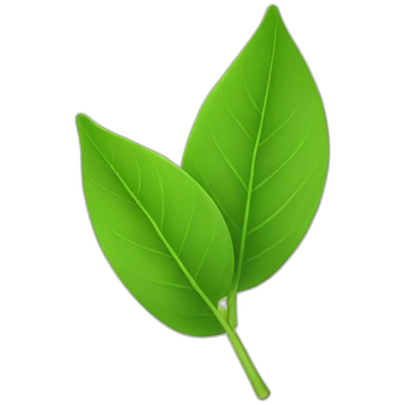 matcha leaves emoji
