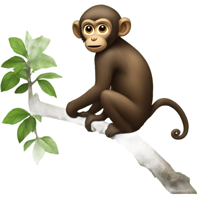 monkey in tree emoji