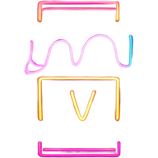Neon sign  emoji