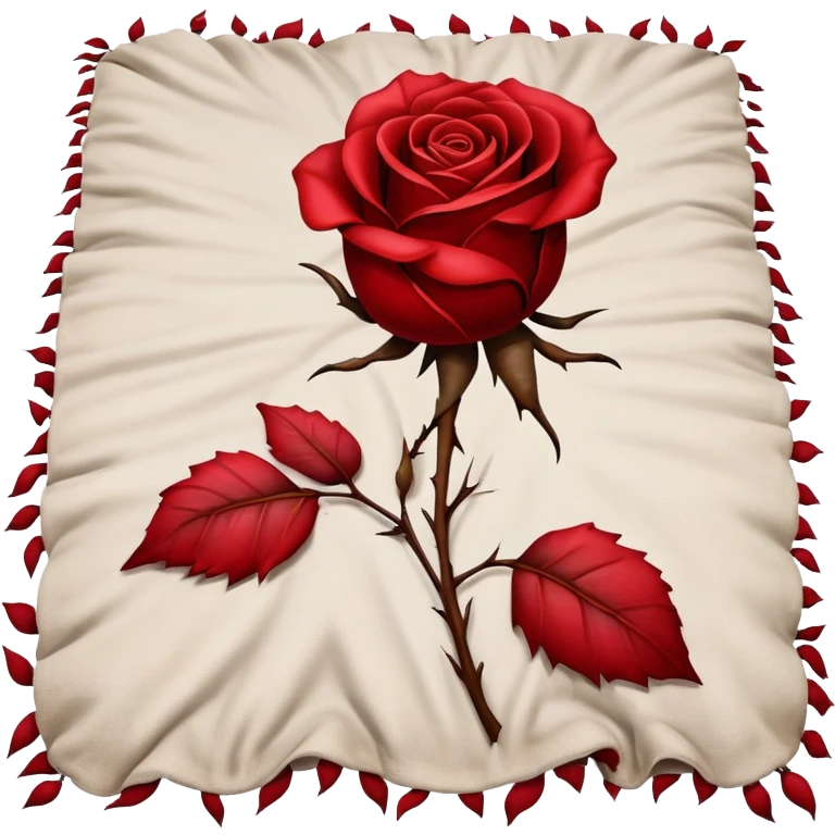 Dead rose blanket emoji