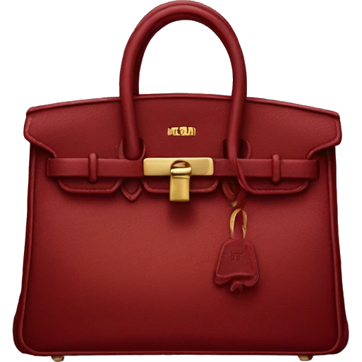 dark red birkin emoji