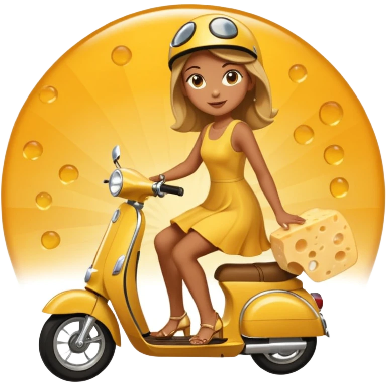 🌻🧀🛵🌇✨ emoji