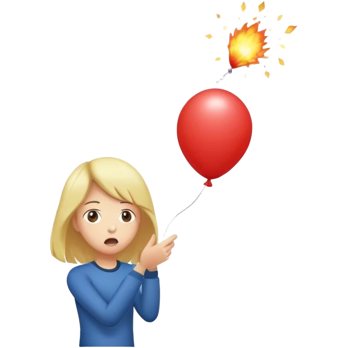 person blowing up a balloon emoji