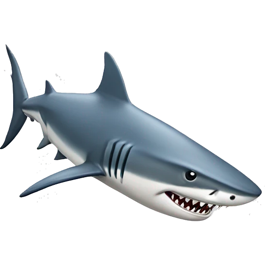 shark in maserati emoji