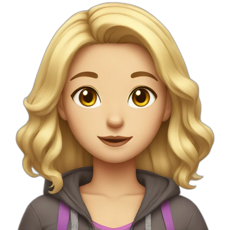 cat girl emoji