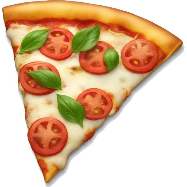 Pizza caprese emoji