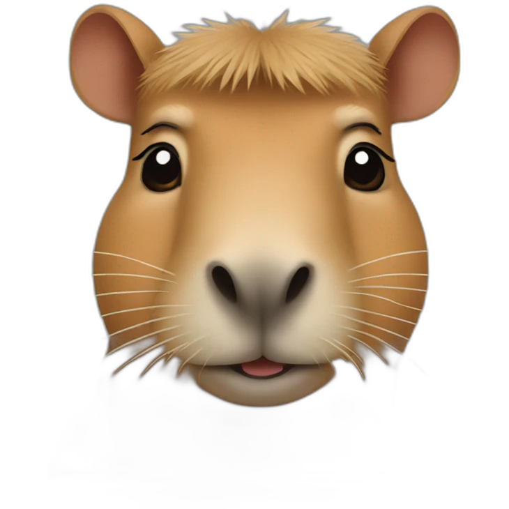 Capybara emoji