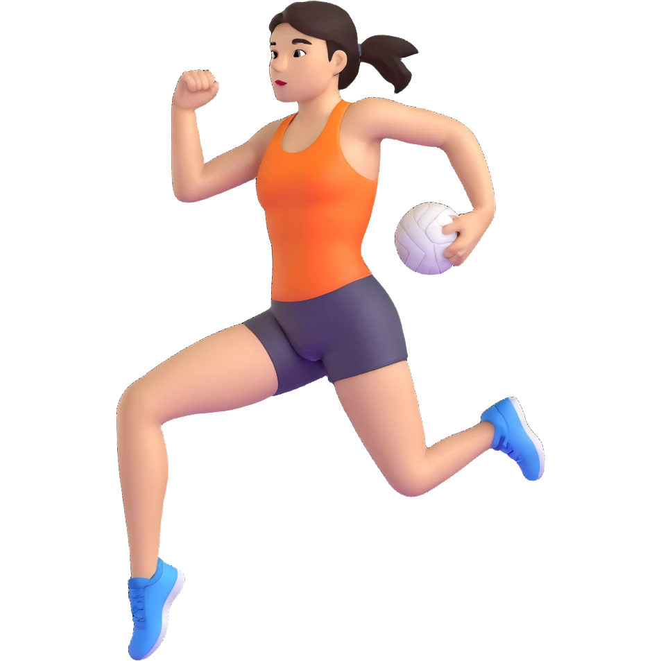 female athlete emoji