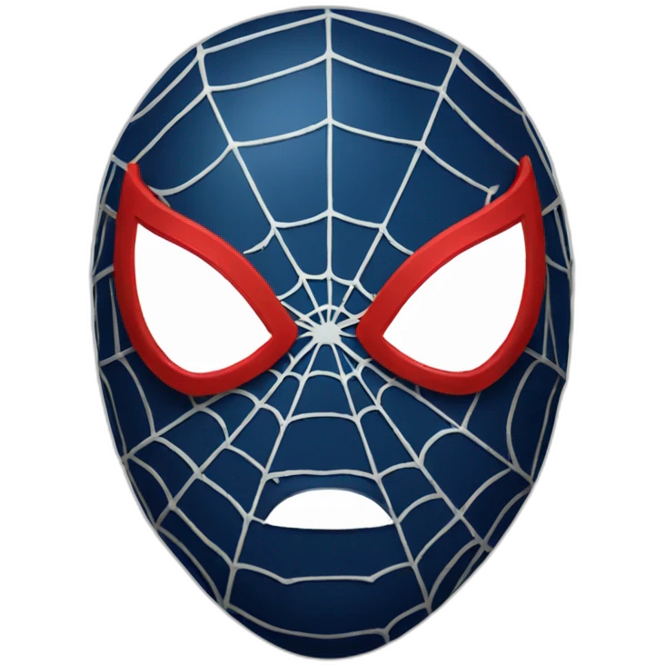 Spider-man mask emoji
