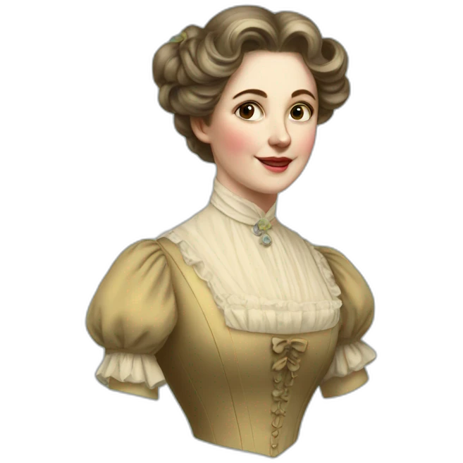 1900 Lady emoji