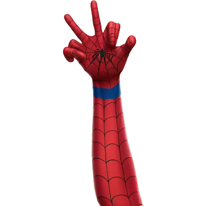 Spiderman arm  emoji