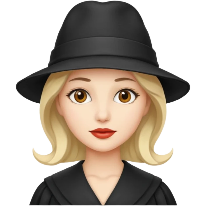 female actor in costume emoji