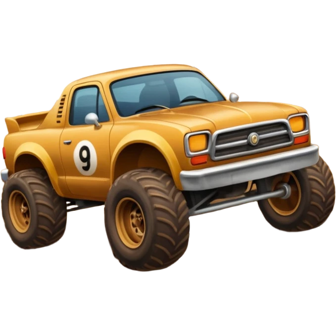 dirt Race track emoji