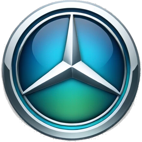 Mercedes benz logo emoji